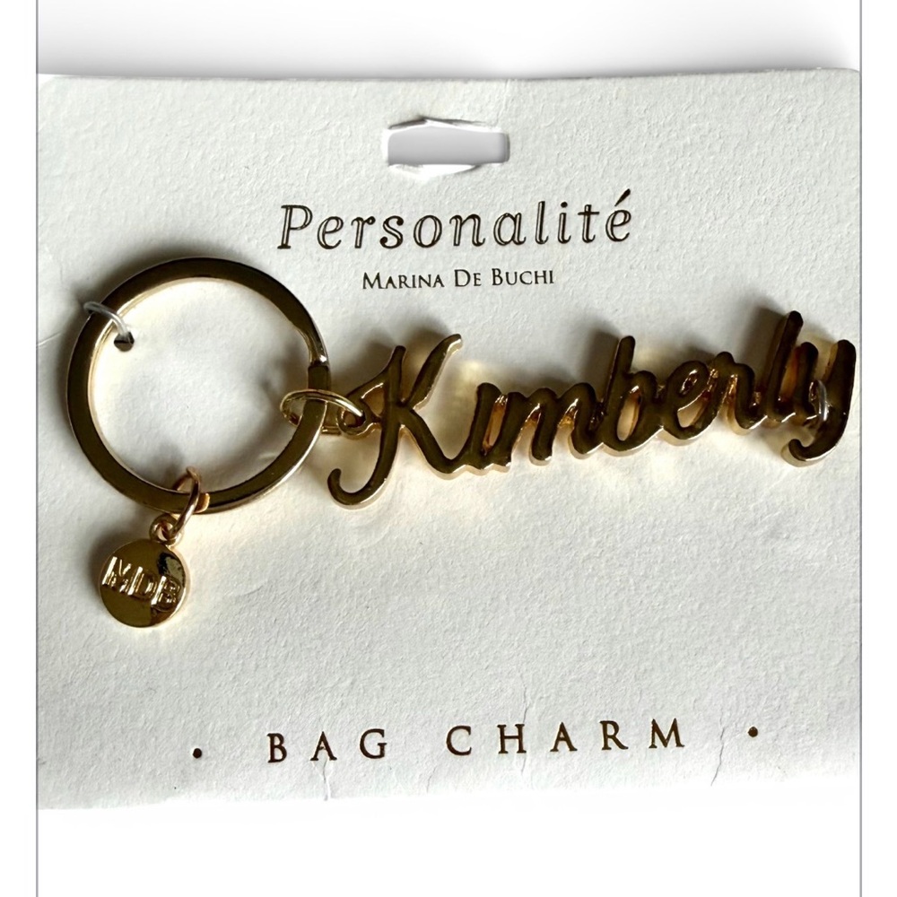 🐭 SALE! Gold Kimberly Key Charm bag charm
